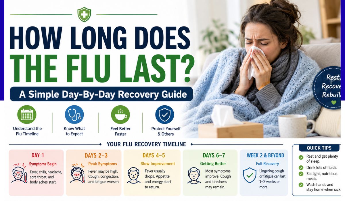how long does the flu last